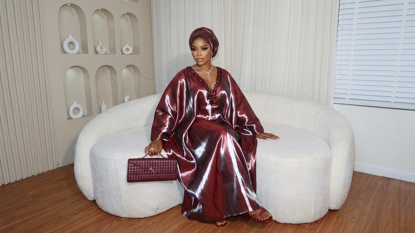 Boubou Mira - 3 pièces - Mode africaine - LEMAH Canada