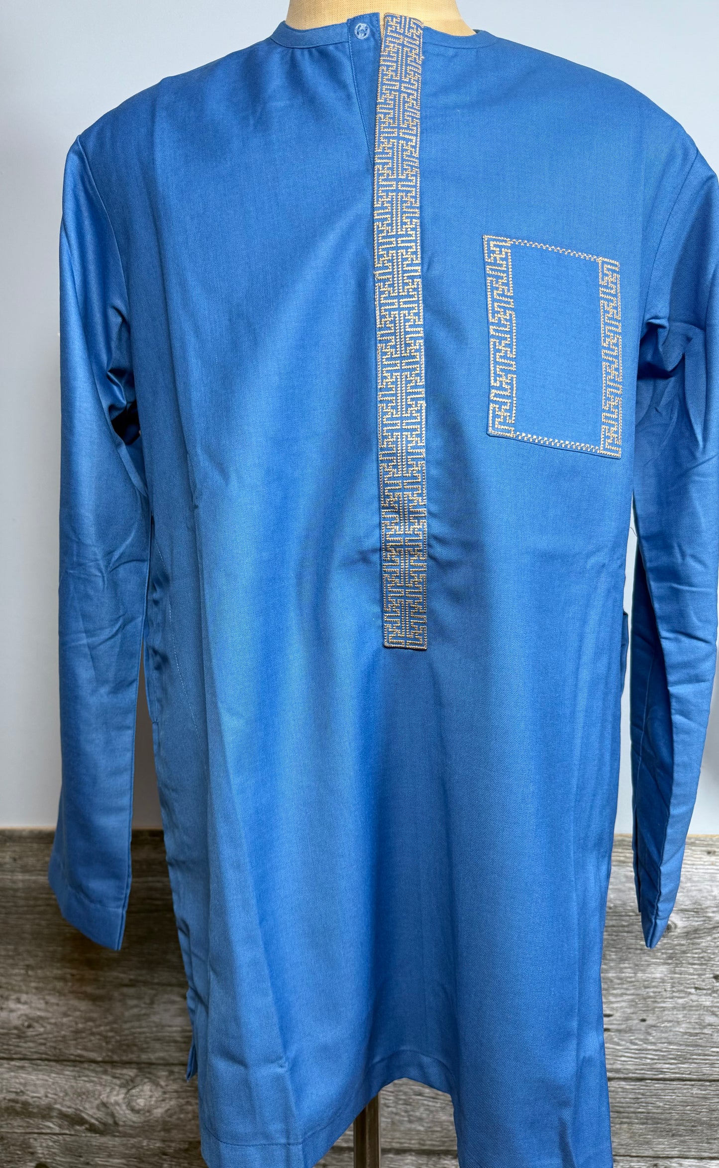 DANIEL - CHEMISE & PANTALON BLEU - HOMME -43