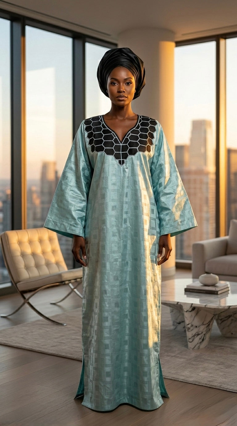 Boubou Amina | Bazin | Lemah | canada