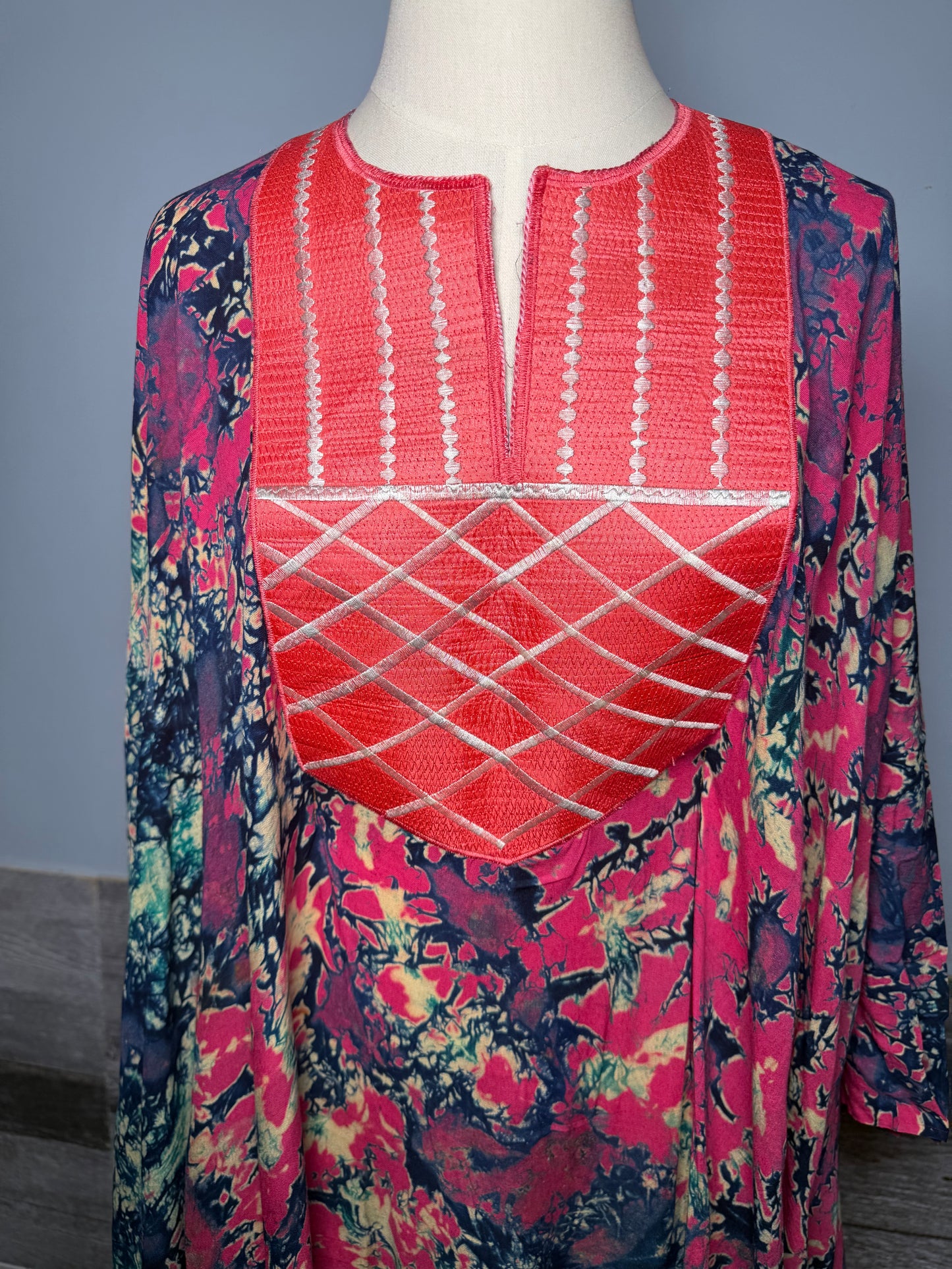 Boubou unique - Mode Africaine - Lemah Canada - Rose Floral