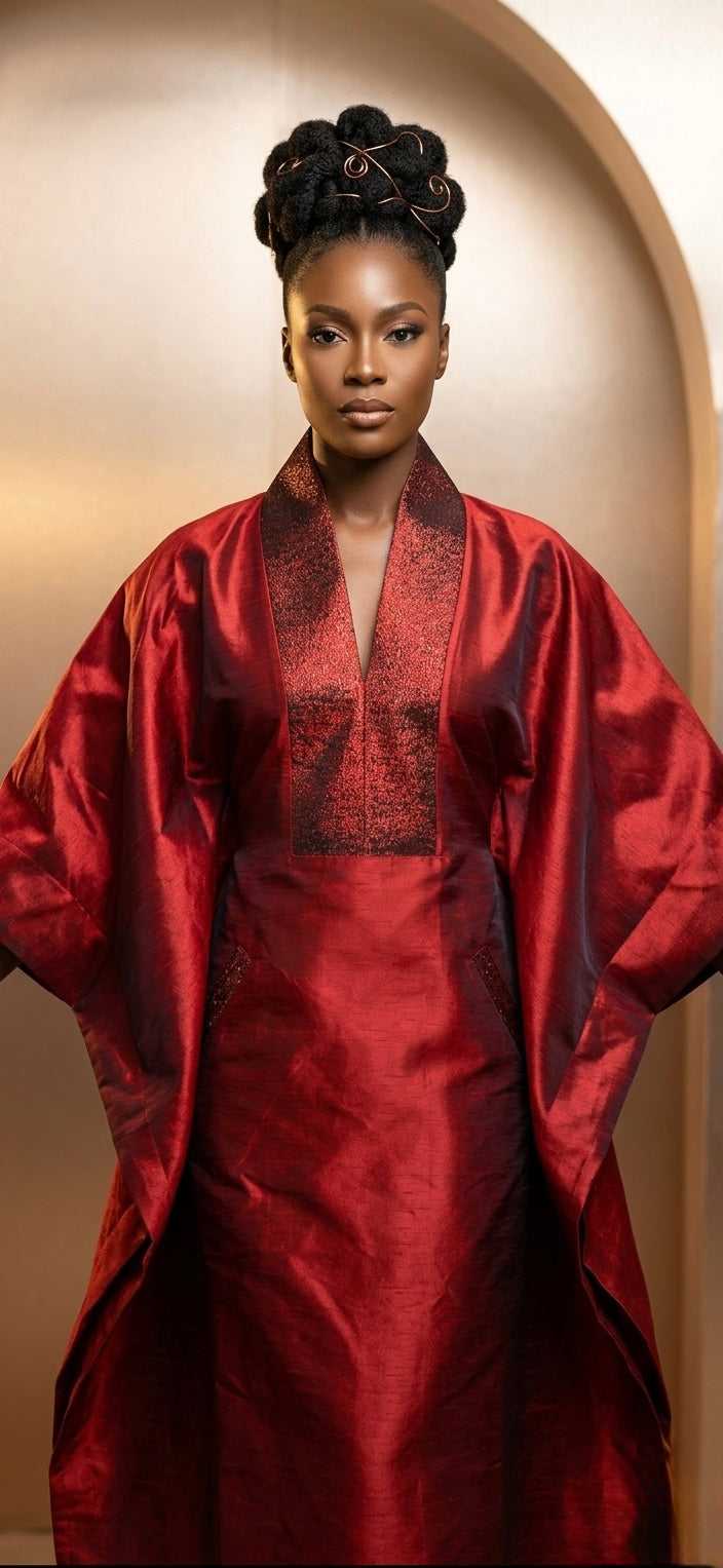 Boubou Clara  - 3 pièces - Mode africaine  - LEMAH Canada