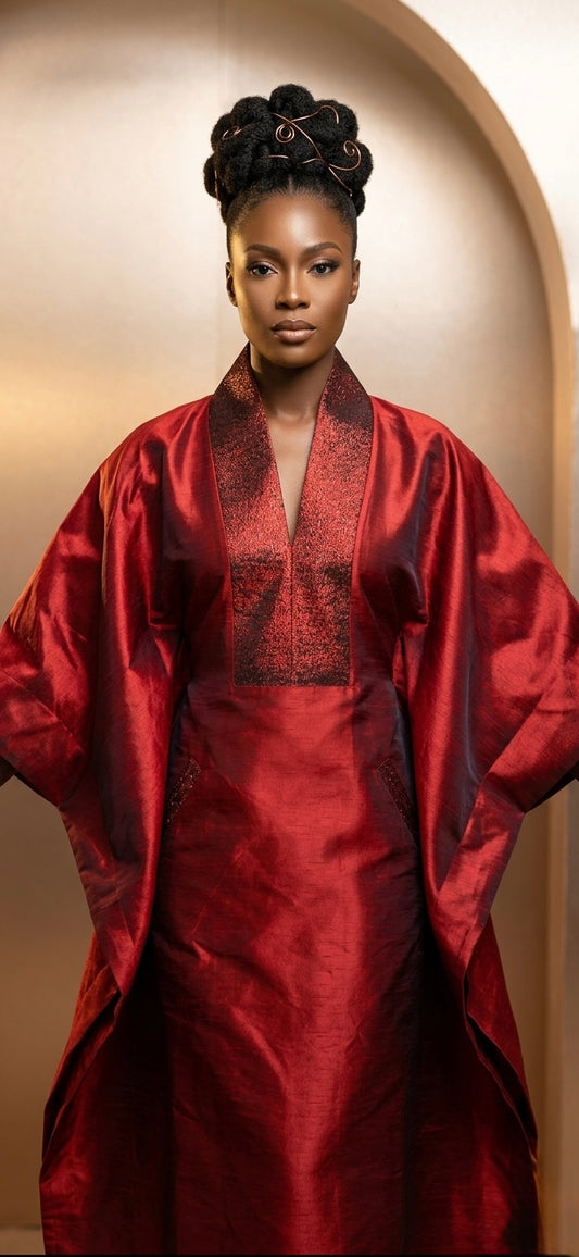 Boubou Clara  - 3 pièces - Mode africaine  - LEMAH Canada