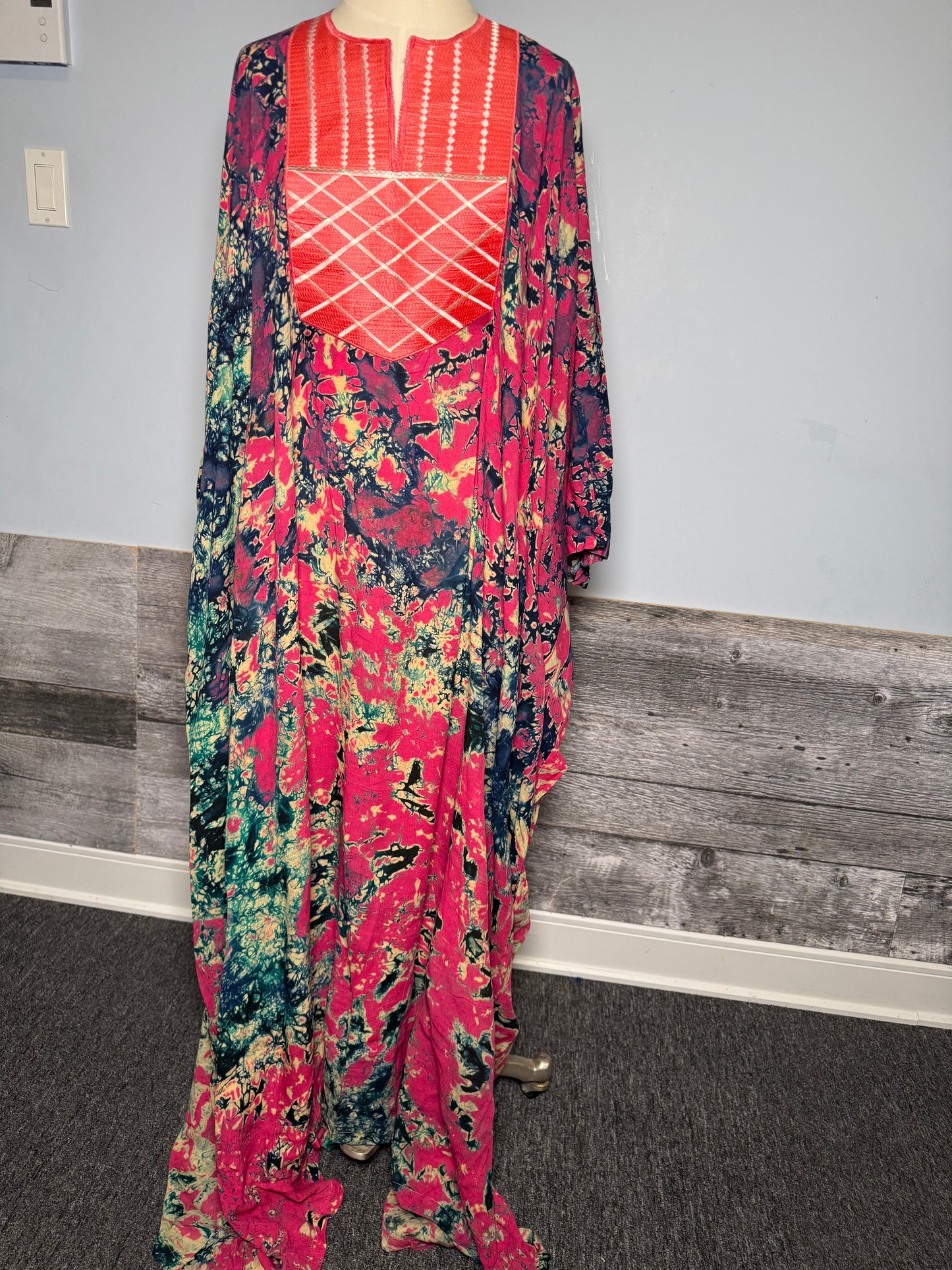 Boubou unique - Mode Africaine - Lemah Canada - Rose Floral