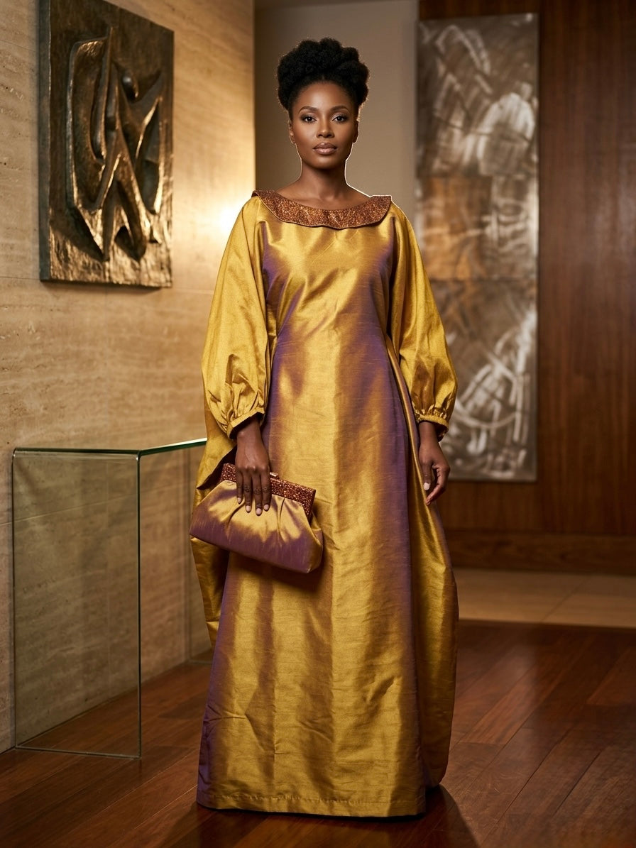 Boubou Kate - 3 pièces - Mode africaine  - LEMAH Canada