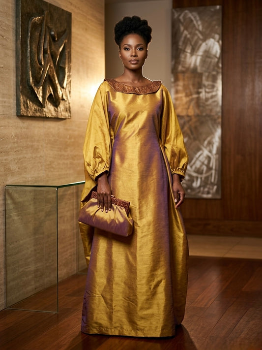 Boubou Kate - 3 pièces - Mode africaine  - LEMAH Canada