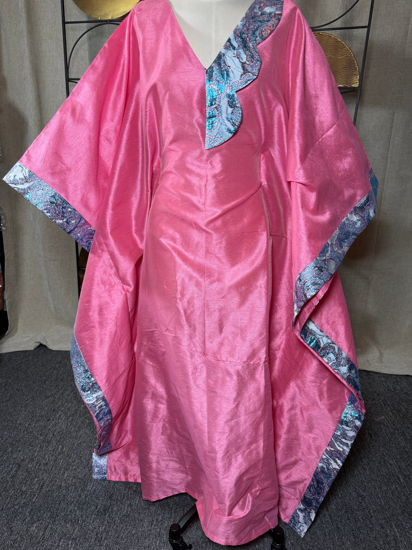 Boubou  AURORE - Rose - Brocade -Chantoum - Lemah Canada