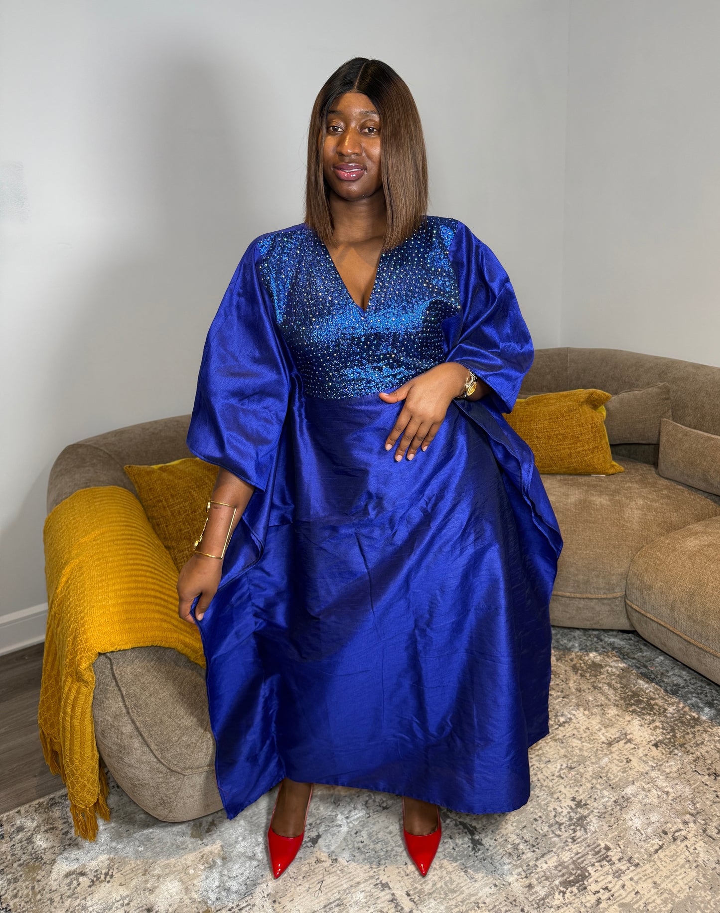 Boubou  AMY - Brocade  - Chantoum - 3 pièces - LEMAH - Canada