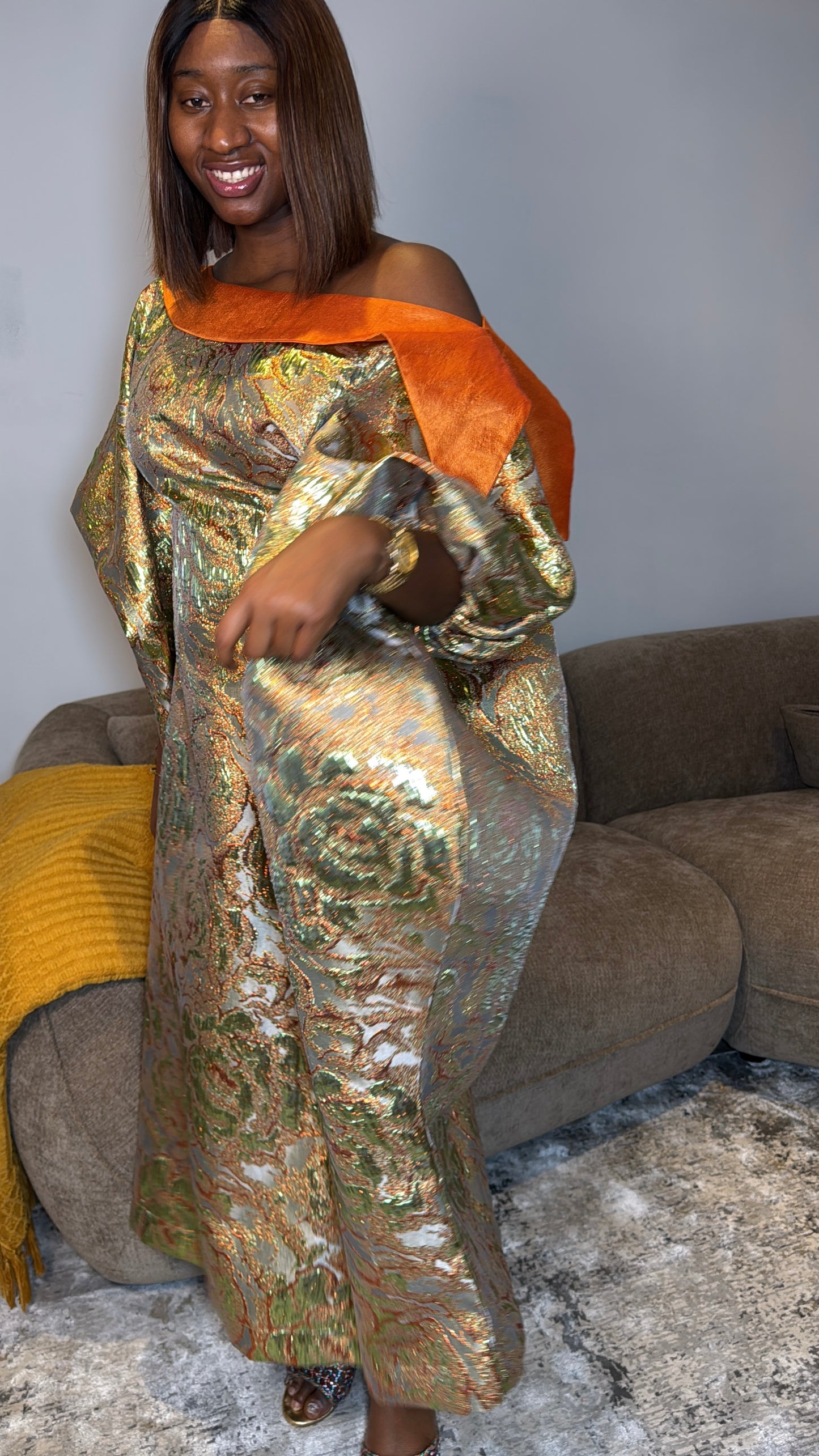 Boubou AVA - Brocade - 3 pièces - LEMAh - Canada