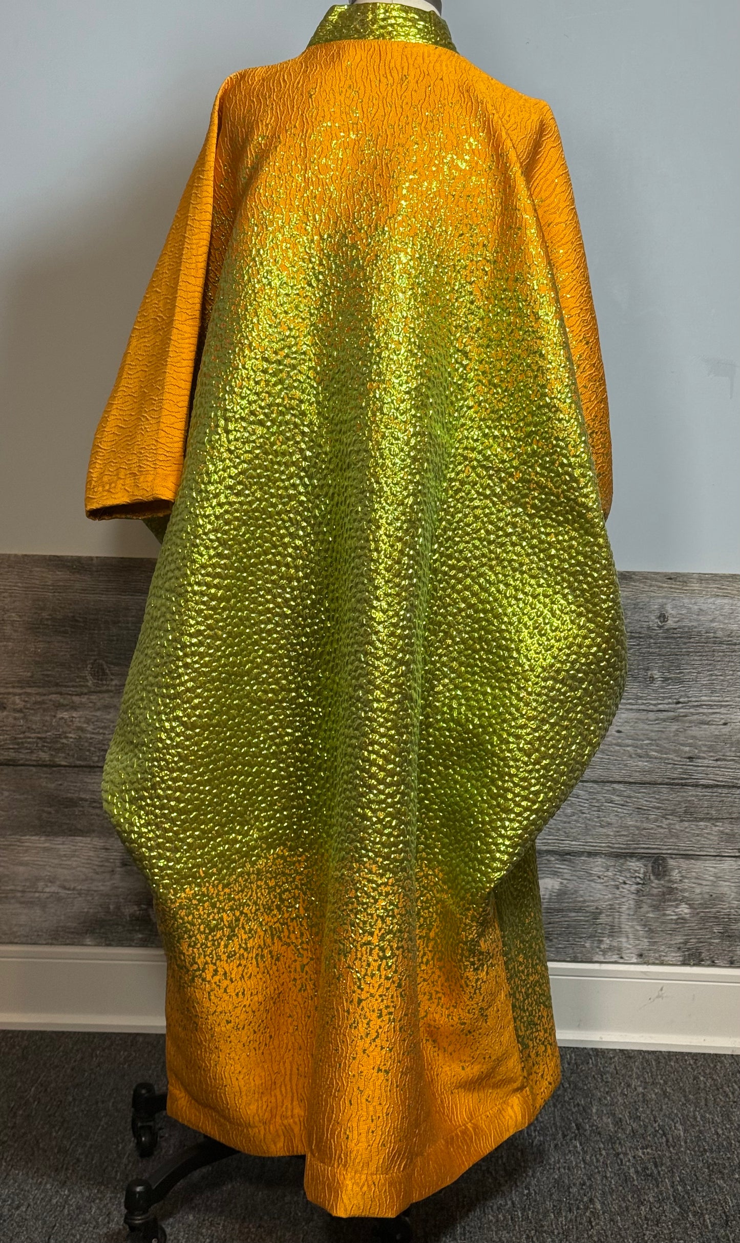 SOLEILA - BOUBOU BROCADE - JAUNE & VERT
