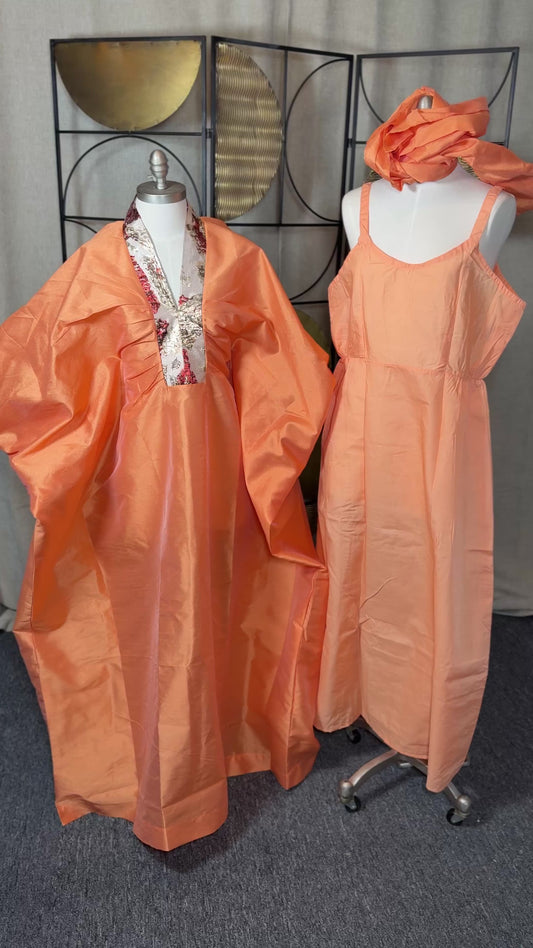 Boubou AÏSSA |Orange |3 pieces |Lemah Canada
